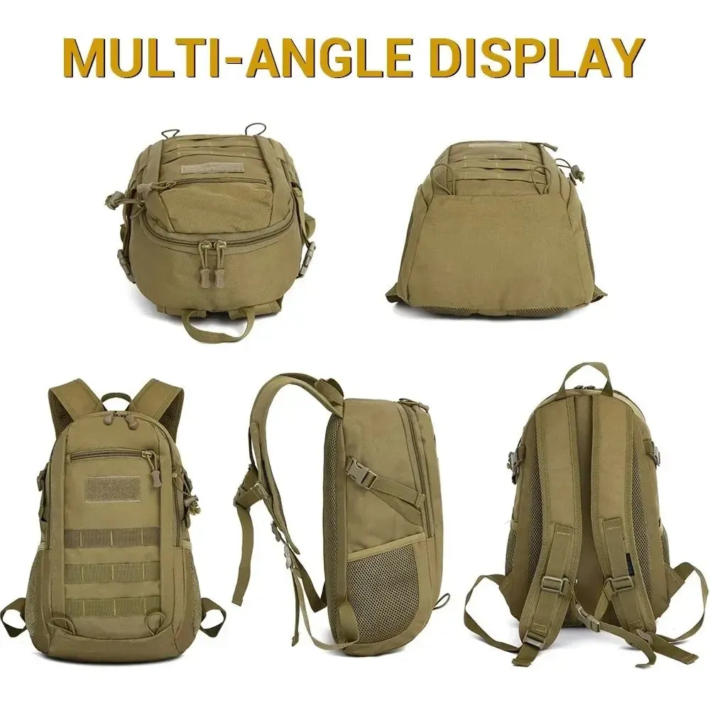 15L Waterproof Travel Outdoor Military Tactical Backpack Sport Camping Rucksack Trekking Fishing Hunting Bags Backpack