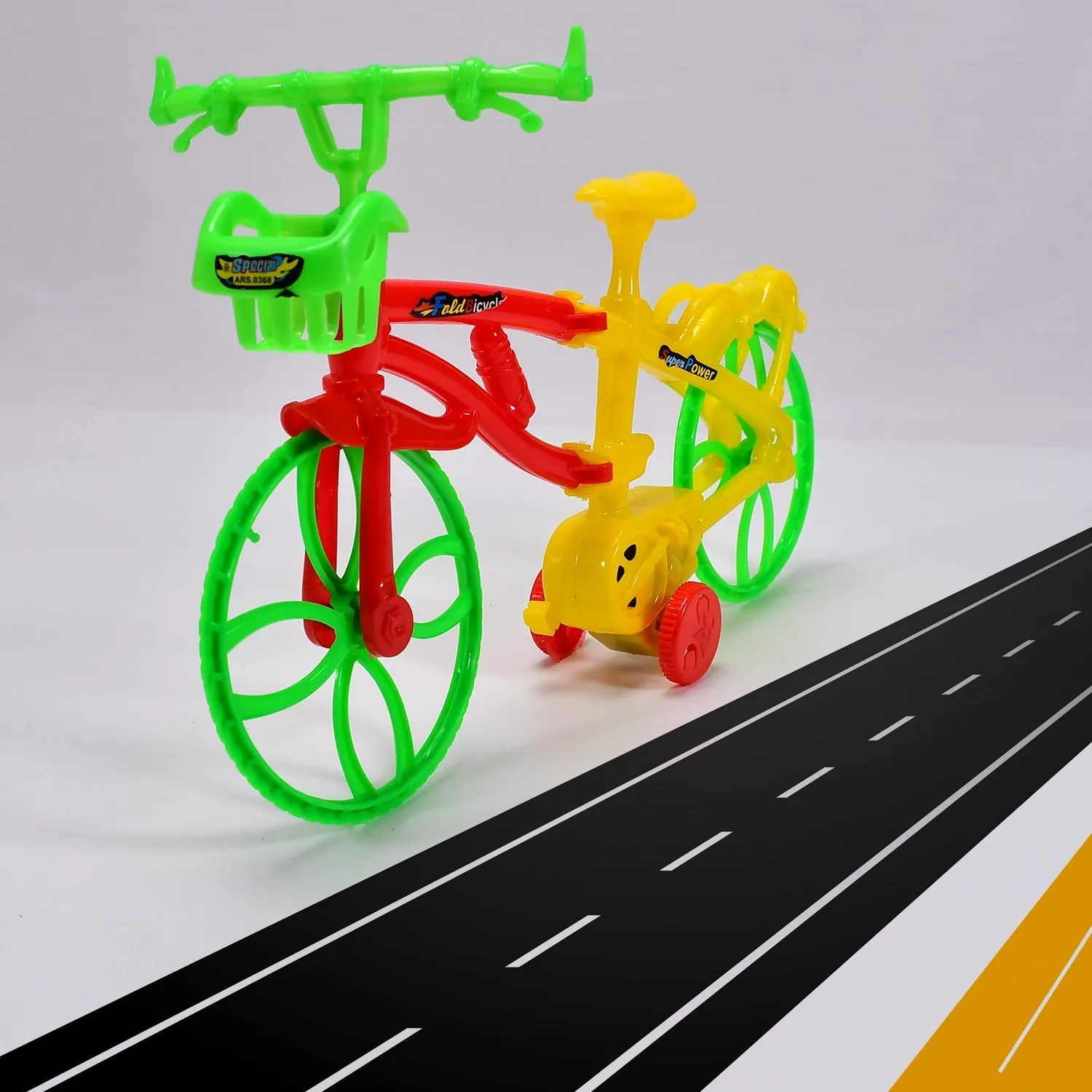 4457 Plastic Foldable Kids Bicycle Toy