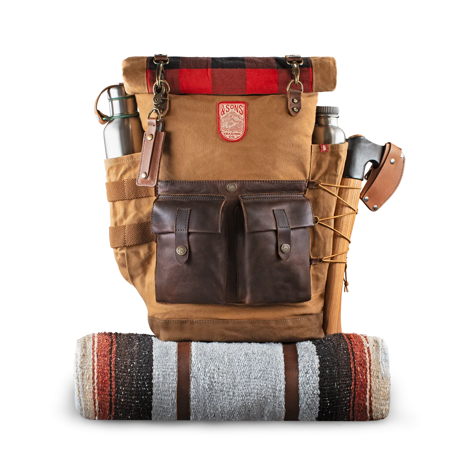 &SONS Nordic Rucksack Tan