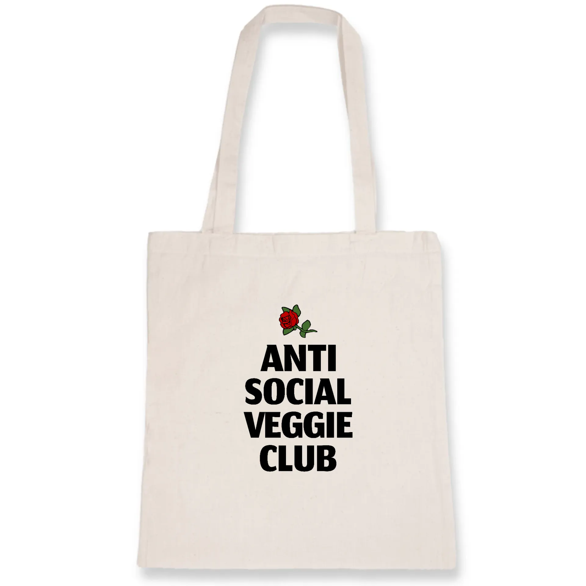 Anti Social Veggie Club - Organic Tote Bag