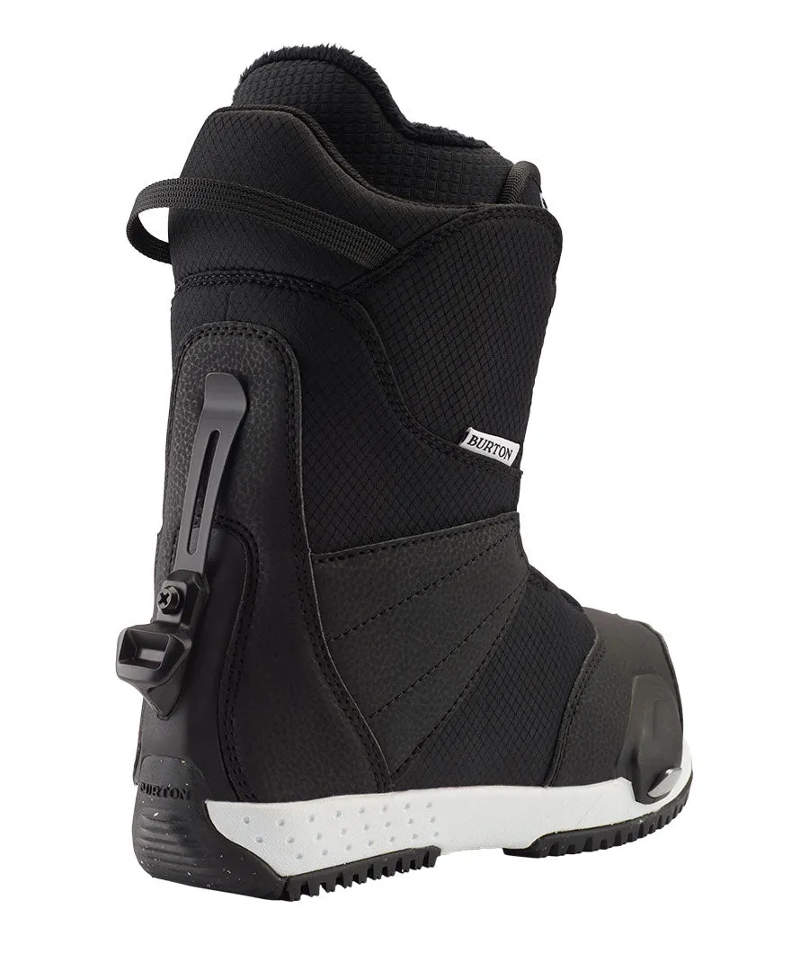 Burton Kids' Zipline Step On Boot Black 2024