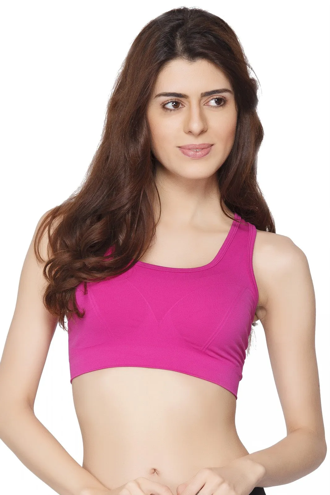 C9 Airwear seamless Women Sports Bra - White