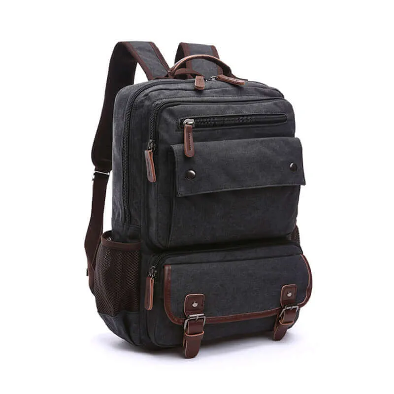 Canvas Backpack | 14 Inch Laptop Satchel