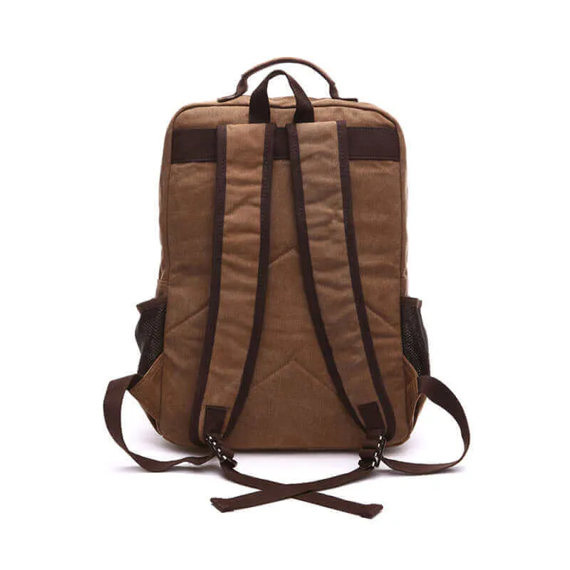 Canvas Backpack | 14 Inch Laptop Satchel