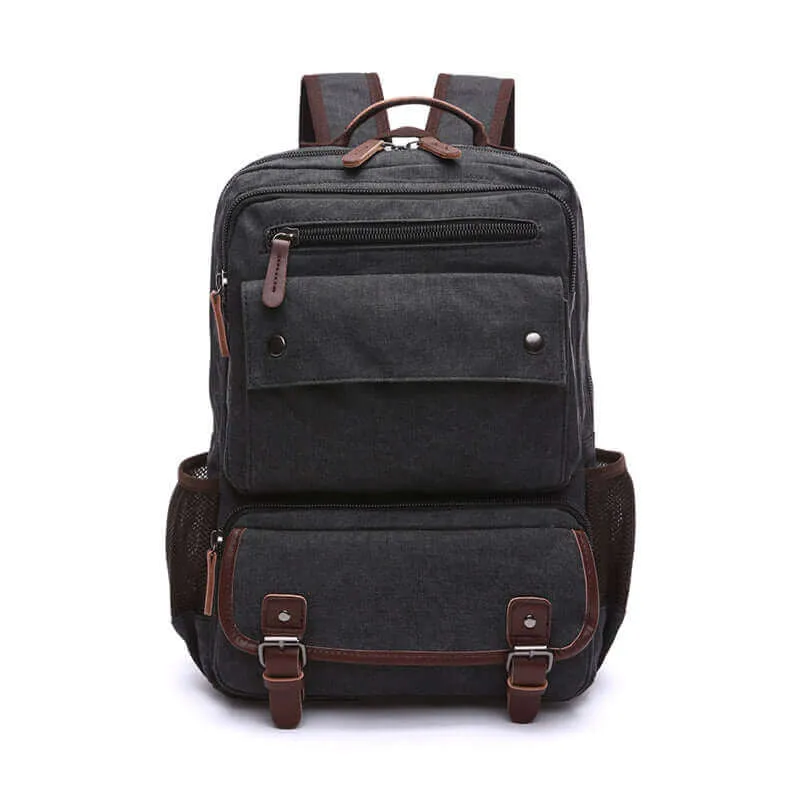 Canvas Backpack | 14 Inch Laptop Satchel