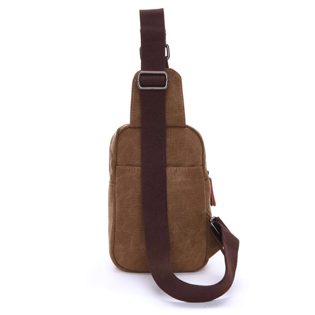 Canvas Sling Bag for Men & Women | Versatile Chest Bag