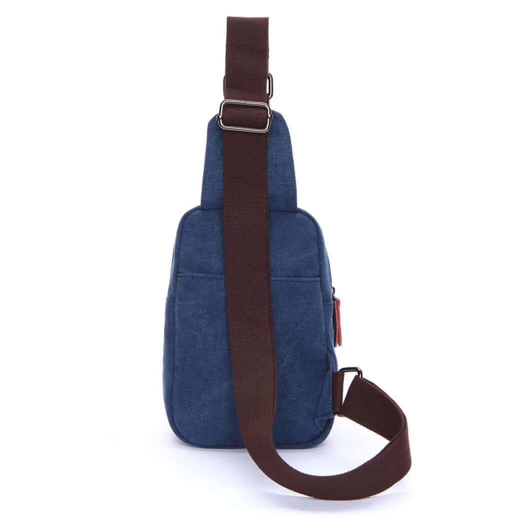 Canvas Sling Bag for Men & Women | Versatile Chest Bag