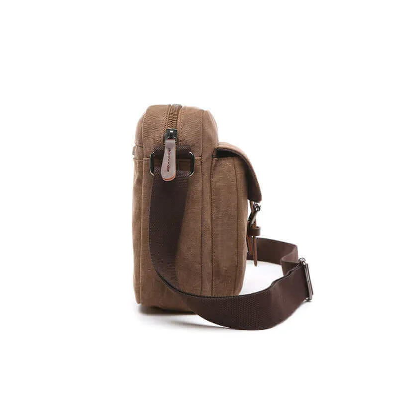 Canvas Small Crossbody Bag | Casual Side Bag