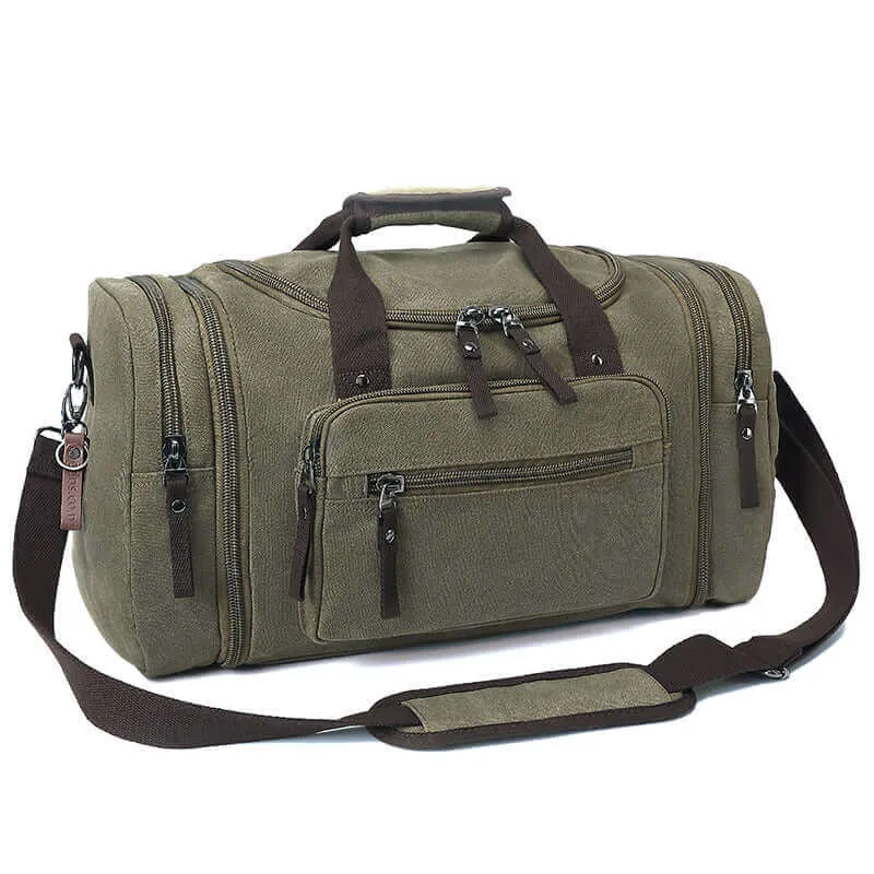 Canvas Travel Duffle Bag 43L