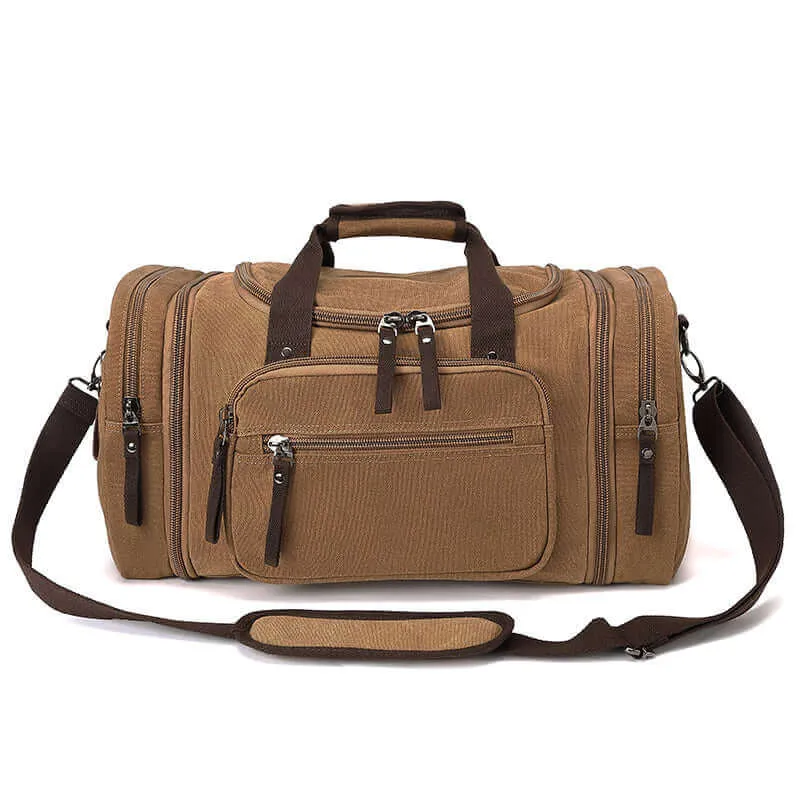 Canvas Travel Duffle Bag 43L