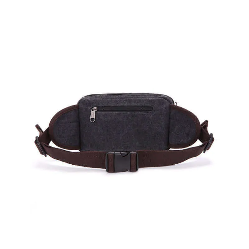 Canvas Waist Bag | Bum Bag for Men