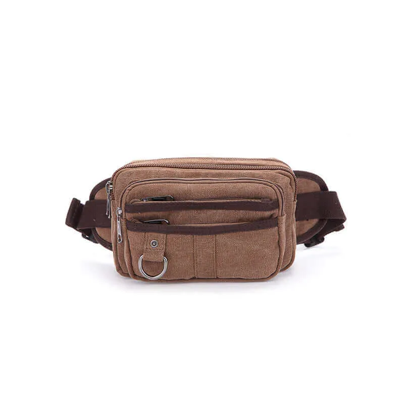 Canvas Waist Bag | Bum Bag for Men