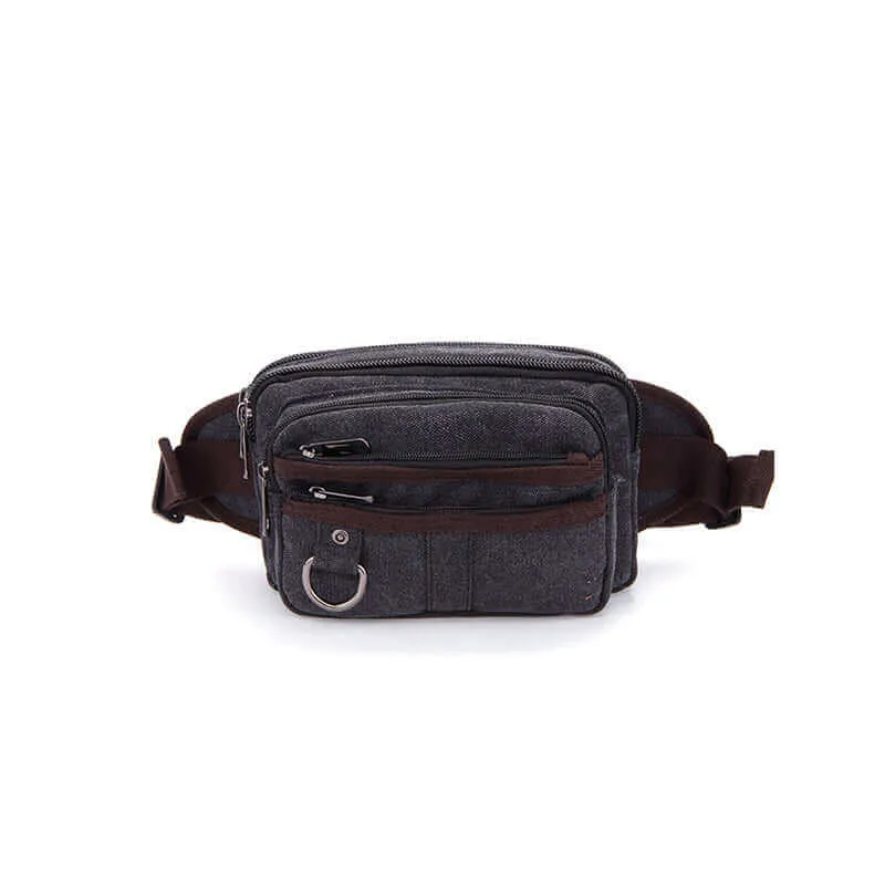 Canvas Waist Bag | Bum Bag for Men