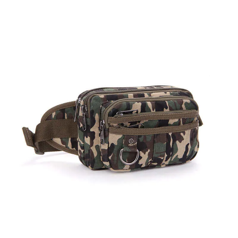 Canvas Waist Bag | Bum Bag for Men