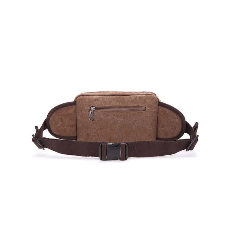 Canvas Waist Bag | Bum Bag for Men