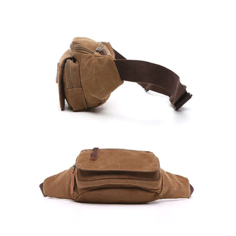 Canvas Waist Bag | Style and Practicality Bum Bag