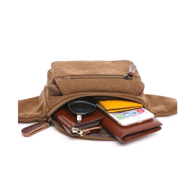 Canvas Waist Bag | Style and Practicality Bum Bag