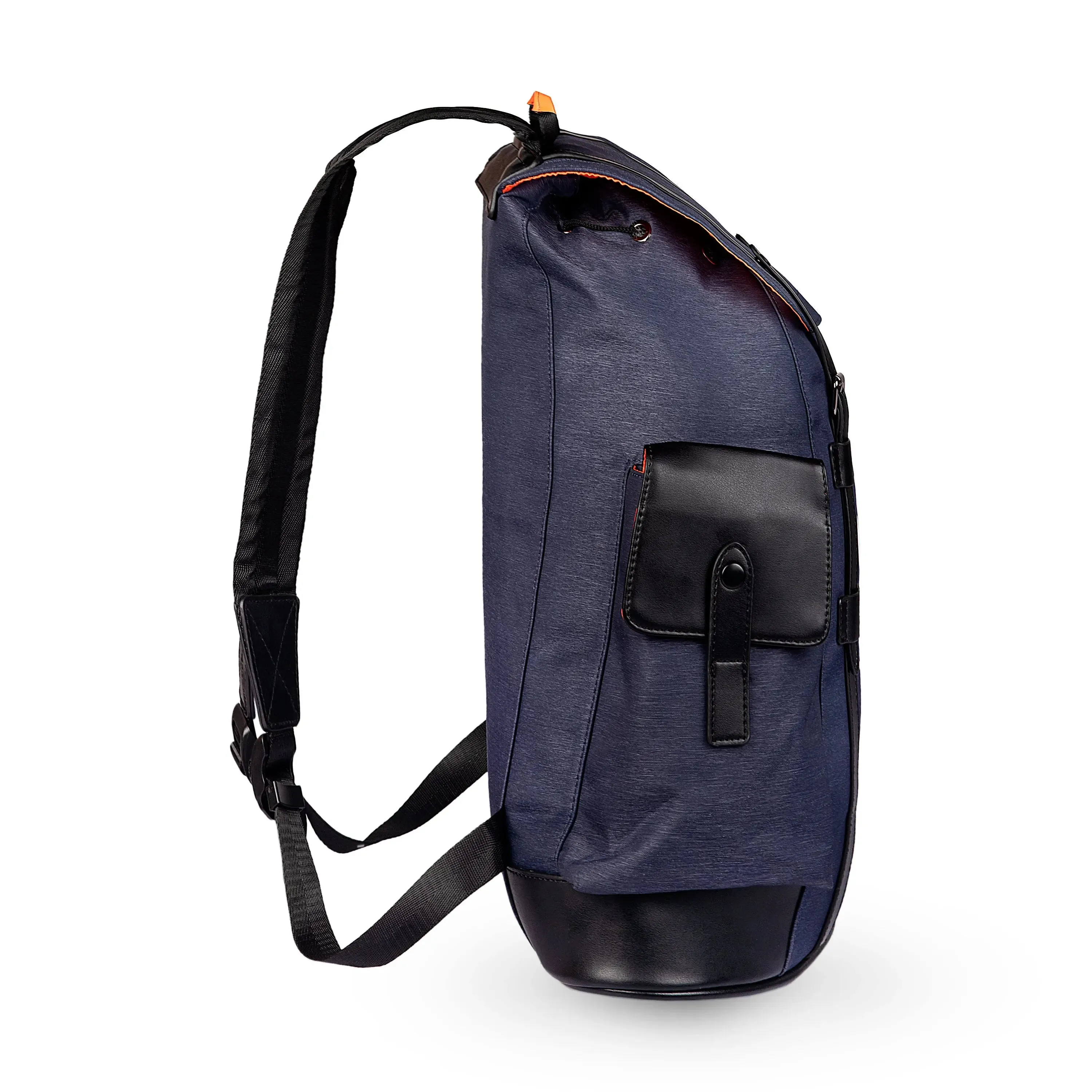 Carter Bag With Usb And Aux Port Backpack (Navy Blue) (OPT-N-041)