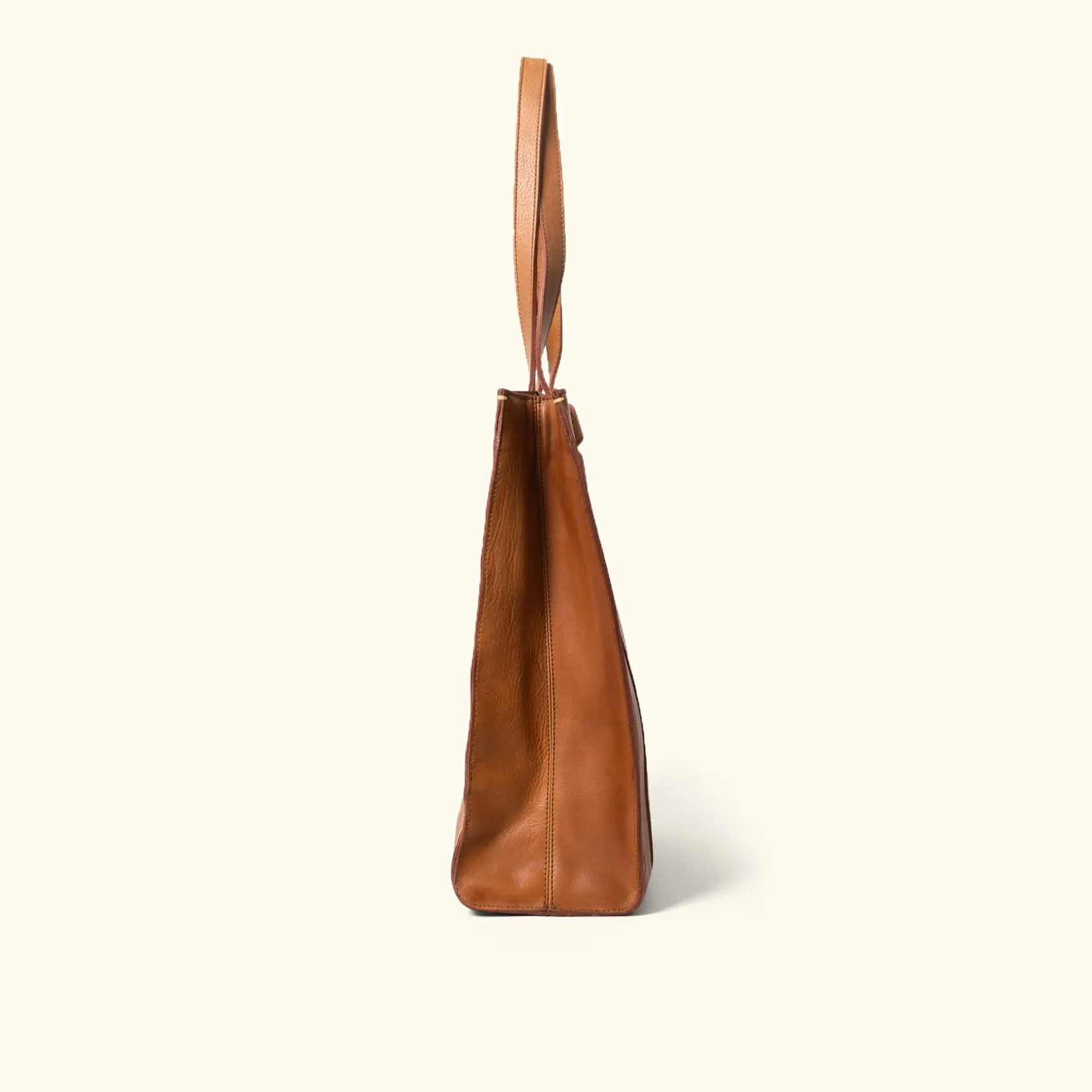 Chelsea Leather Tote Bag | Honey Brown