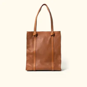 Chelsea Leather Tote Bag | Honey Brown