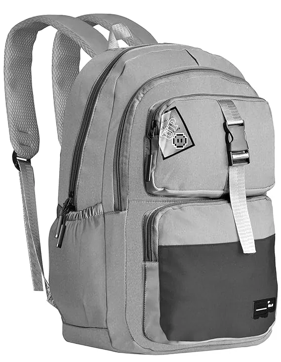 Clouds love Laptop Backpacks 15.6 Inch College Cute Bookbag Anti Theft Women Casual backpack for Teen Girls (Grey)Combo