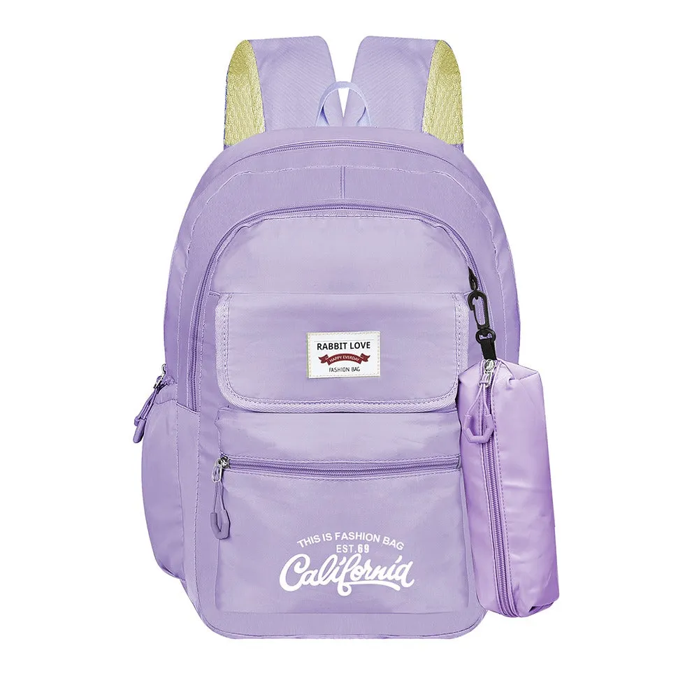 clouds love School Backpacks for Teen Girls - Laptop Backpacks 15.6 Inch College Cute Bookbag Anti Theft Women Casual Daypack (Purple)