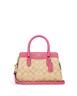 Coach Women's Mini Darcie Carryall In Signature Canvas