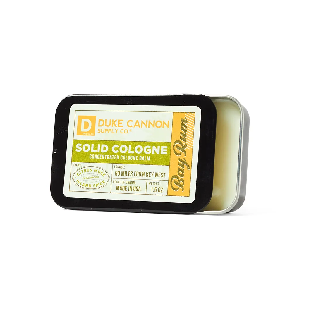 Duke Cannon Bay Rum Solid Cologne