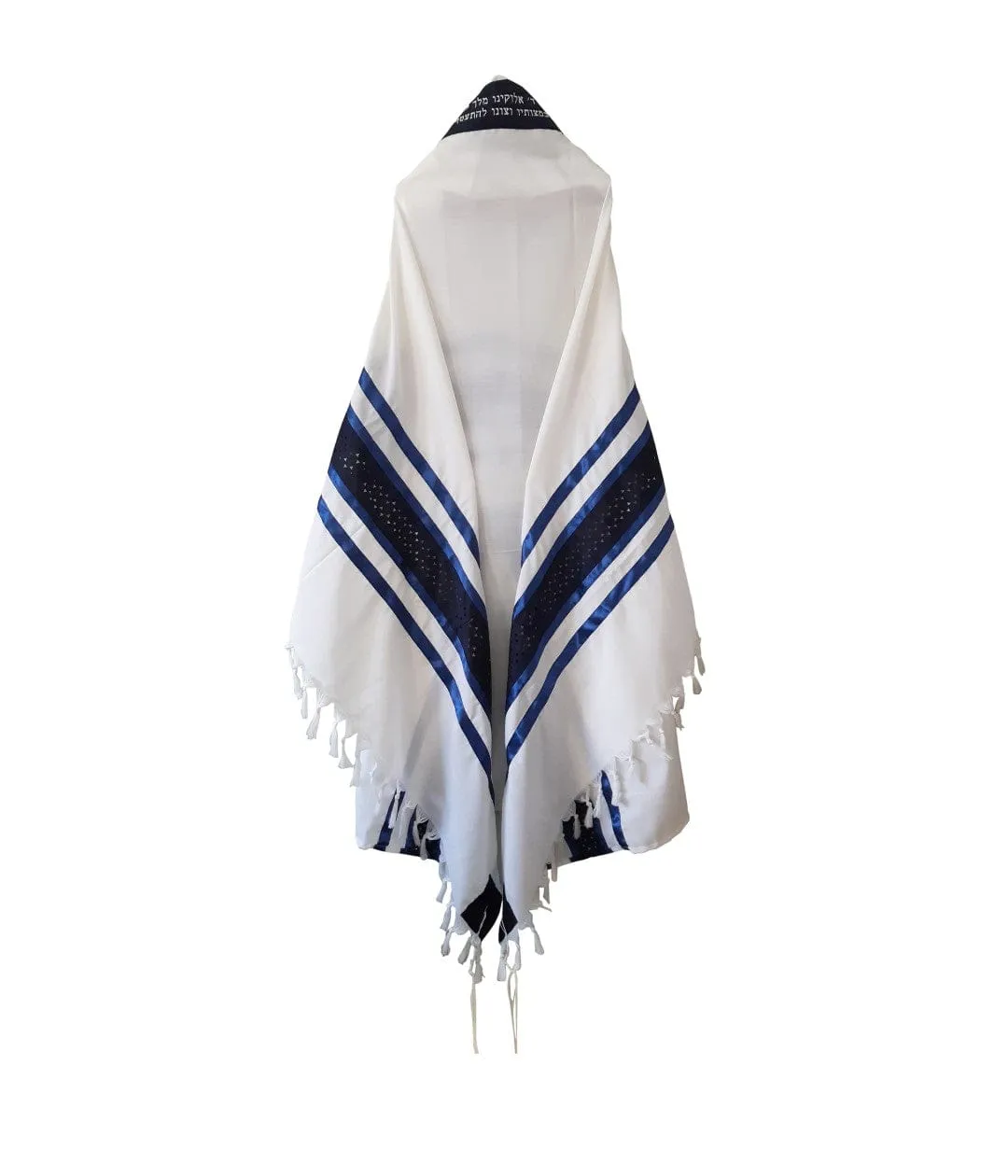 Exclusive Magen David wool Tallit - Tzitzit Jewish prayer shawl, Bar Mitzvah Tallit from Israel, Wedding Tallit, Hebrew Prayer Shawl