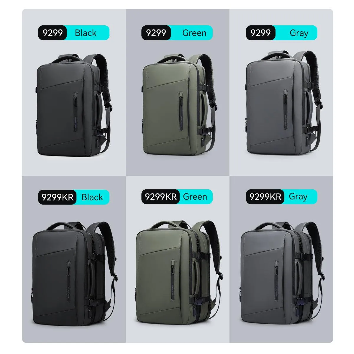 Expandos: Versatile Expandable Laptop Backpack For All-day Traveling