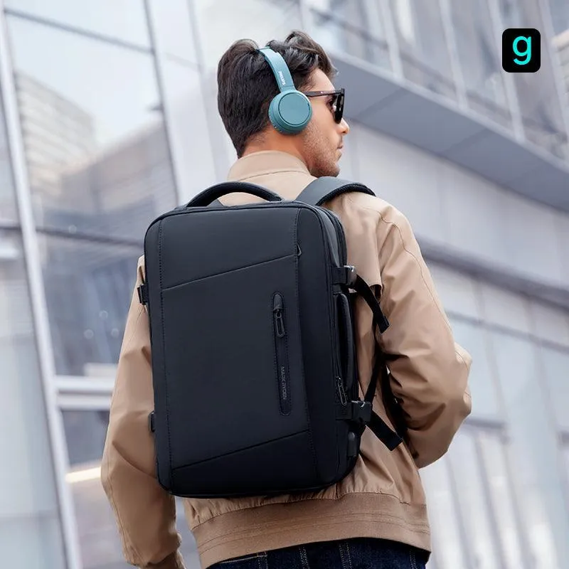 Expandos: Versatile Expandable Laptop Backpack For All-day Traveling