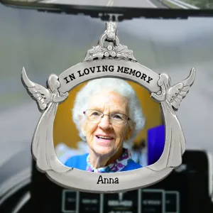 Family - Angel In Loving Memory - Personalized Acrylic Car Hanger