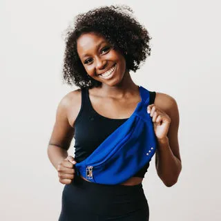 Fast and Free Athletic Bum Bag ~ Blue *FINAL SALE*