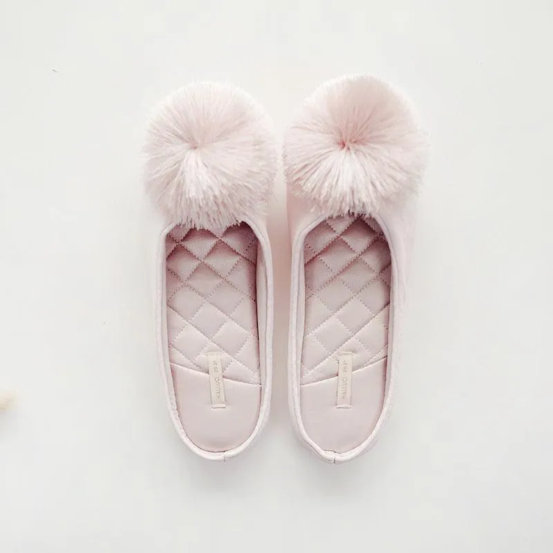 Female indoor slippers waterproof anti-slip