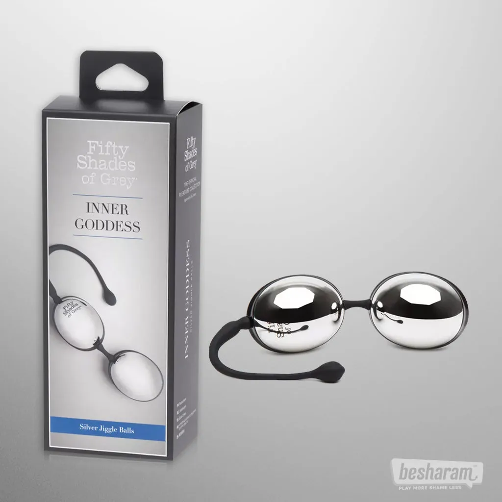 Fifty Shades of Grey Inner Goddess Silver Jiggle Balls