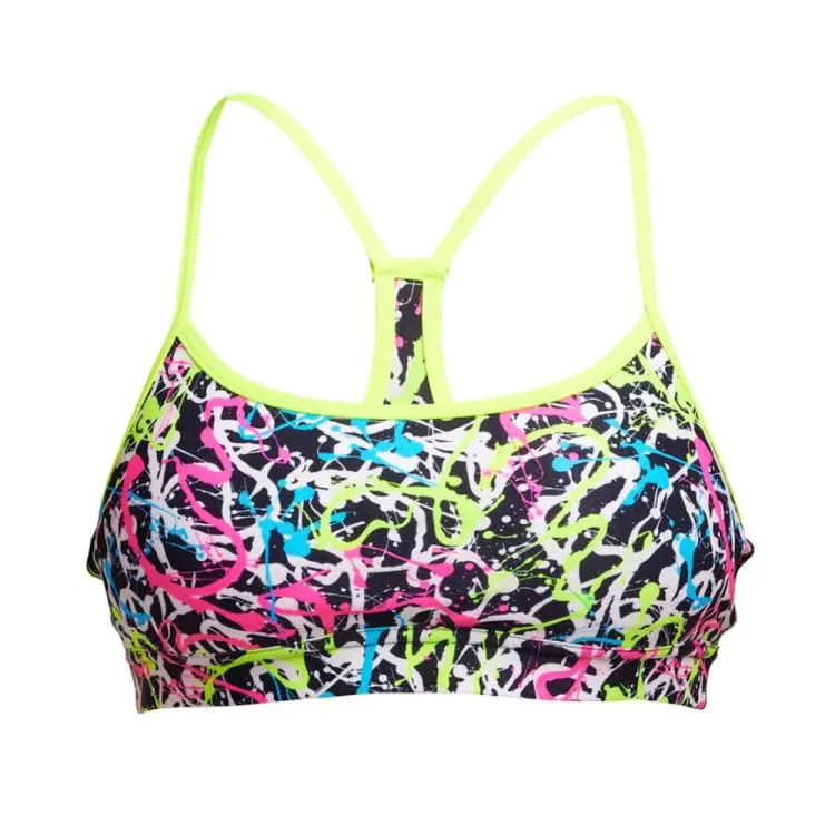 Funkita Women Swim Crop Top-Messed Up