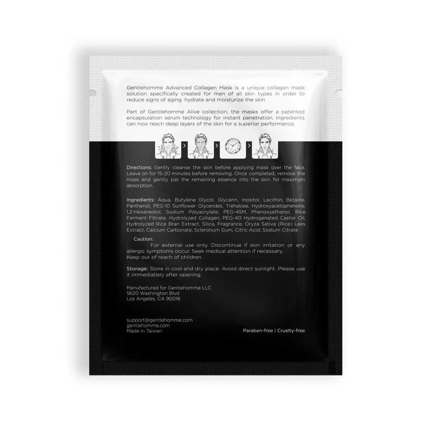 Gentlehomme Advanced Collagen Face Mask