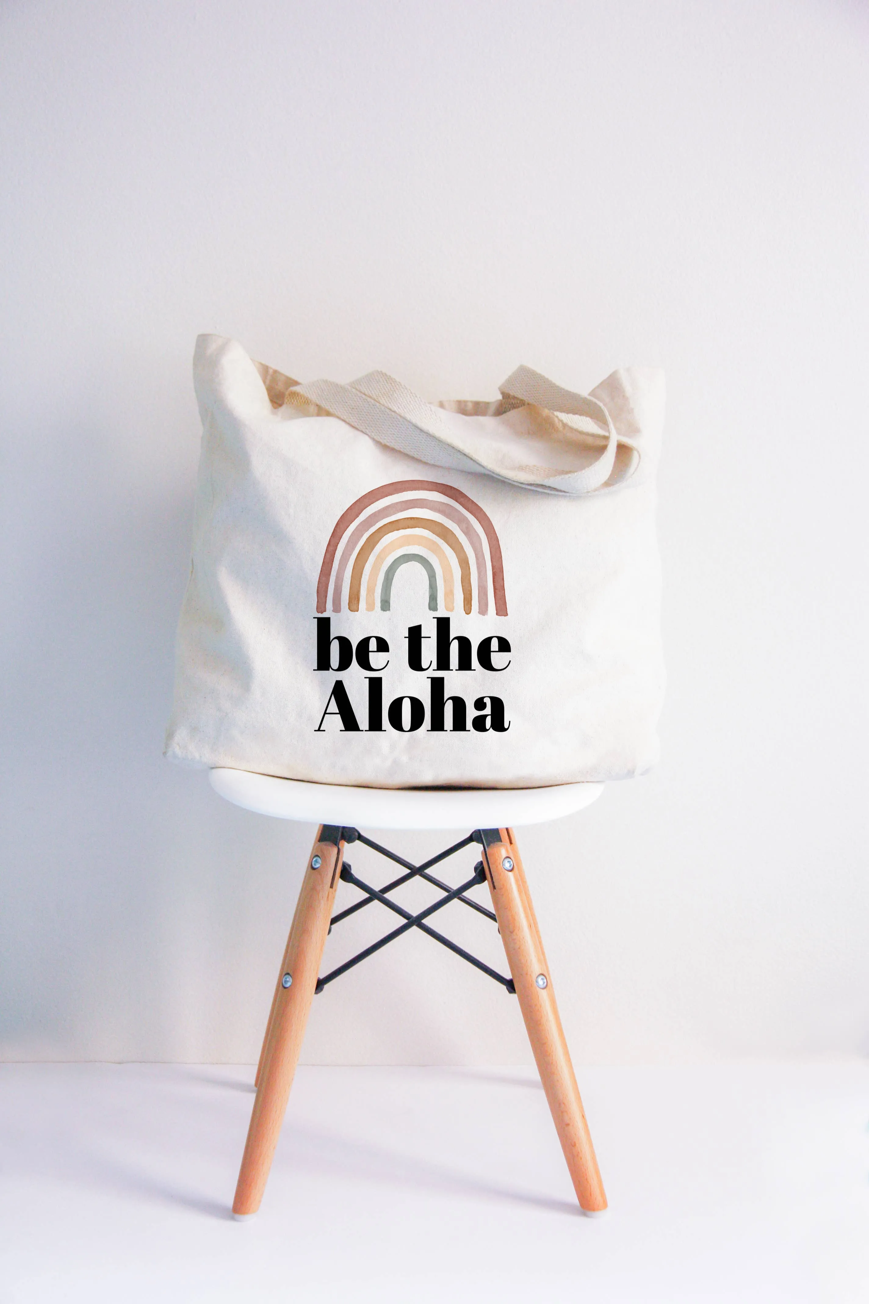 Hawaii Be the Aloha Rainbow XL Tote Bag