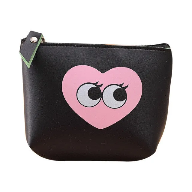 Hot Sale Cute Women Coin Purse Girls Fashion Kids Purse Mini Wallets Money Bag Change Pouch Female Coin Key Holder Portable