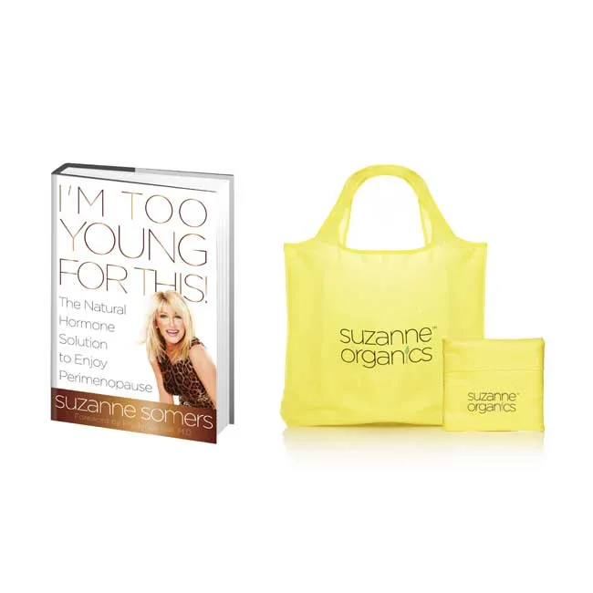 I’m Too Young For This Book   SUZANNE Shopping Bag