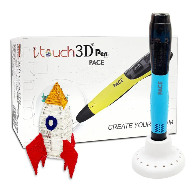 itouch Pace 3D Pen for 3D Drawing; Art and Crafts; Modeling, Professionals and Education (Premium quality, kids friendly)