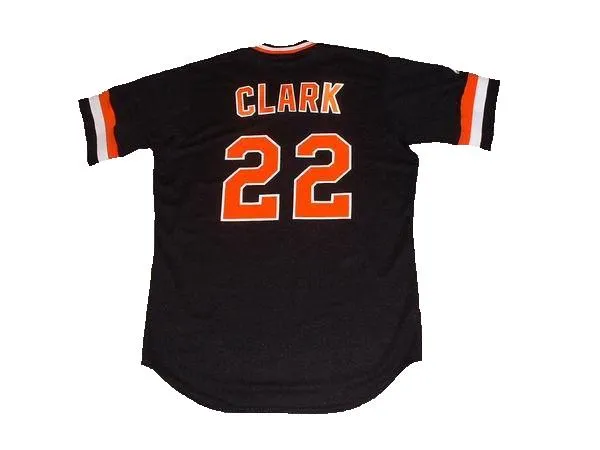 Jack Clark 1982 Giants Throwback Jersey