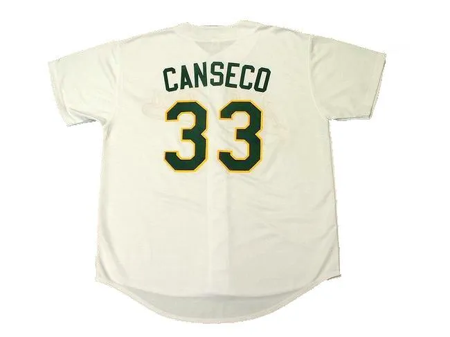 Jose Canseco Oakland A's Home Jersey