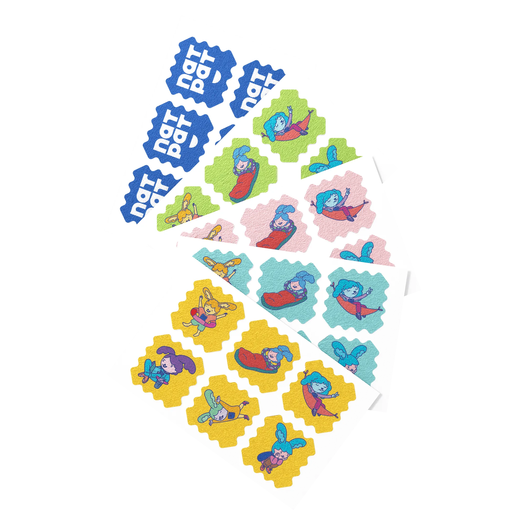 Kids Tick Repellent Stickers- 10 individual resale packets in Retail Display Box