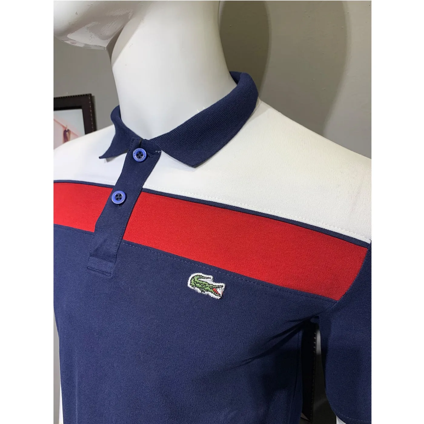 Lcste Sports Blue Polo