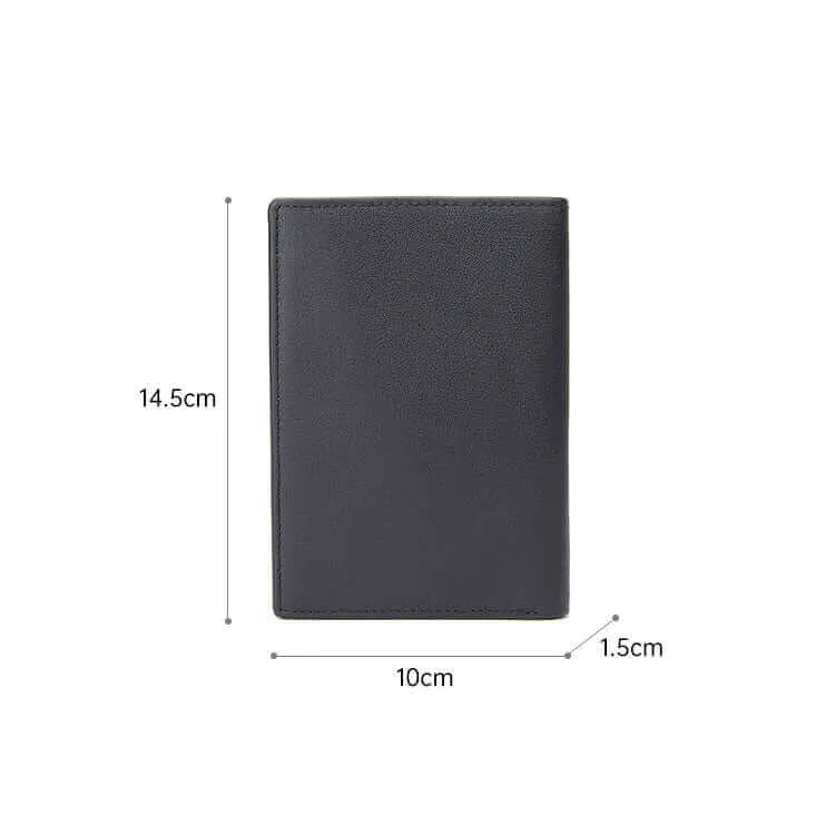 Leather Passport Holder with RFID Protection | NZ Travel Essentials