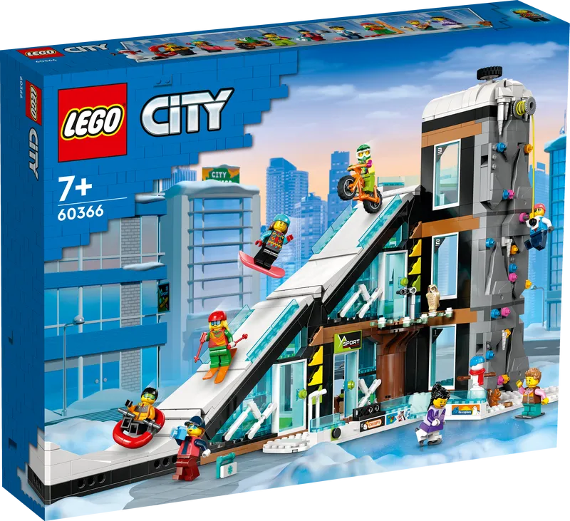 LEGO 60366 City Ski And Climbing Center