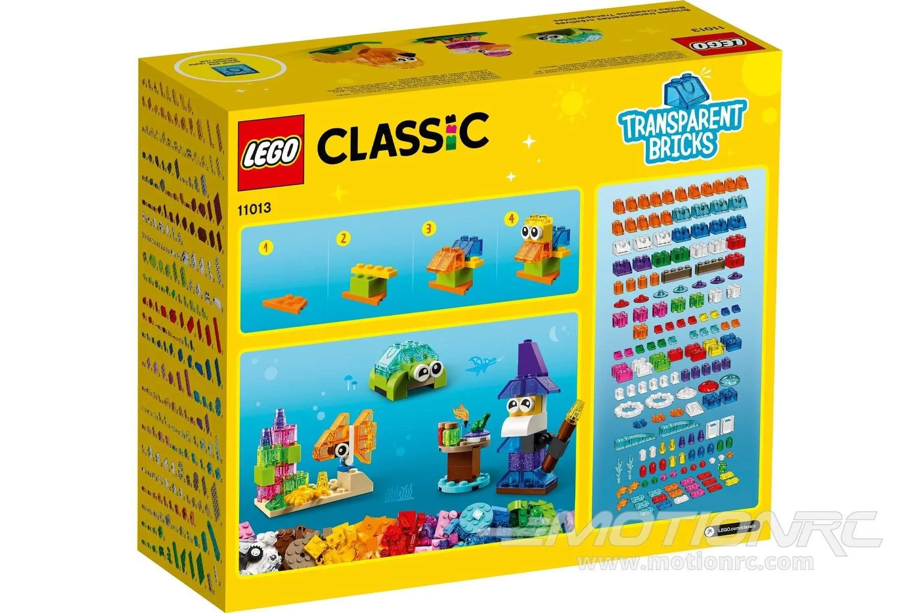 LEGO Classic Creative Transparent Bricks