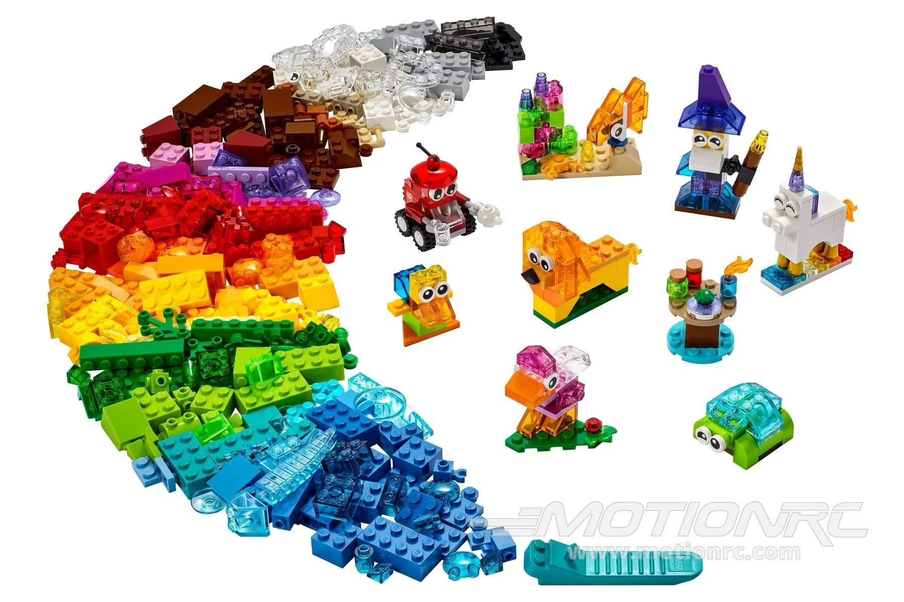 LEGO Classic Creative Transparent Bricks