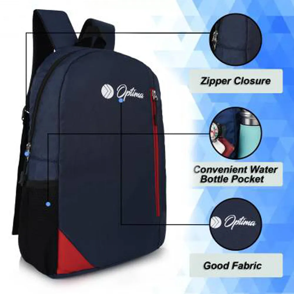 Medium 25 L Laptop Backpack Classic 15.6 Inch Office College School Shoulder Men & Women Backpack  (Black)